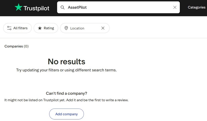 Торговая платформа AssetPilot: обзор, позиционирование и проверка на мошенничество Торговая платформа AssetPilot: обзор, позиционирование и проверка на мошенничество