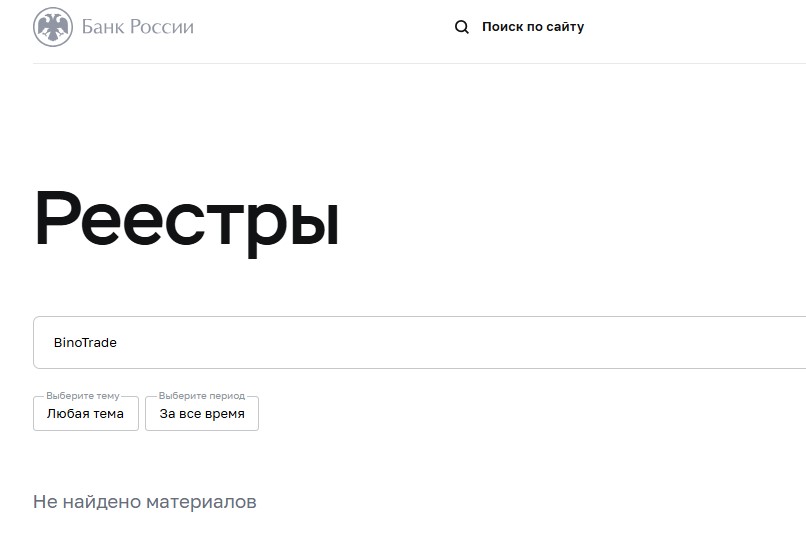 BinoTrade разводит инвесторов пустыми обещаниями о высоких доходах