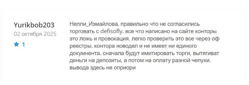Defisofly — реальный брокер или очередная ловушка для новичков в сфере трейдинга?