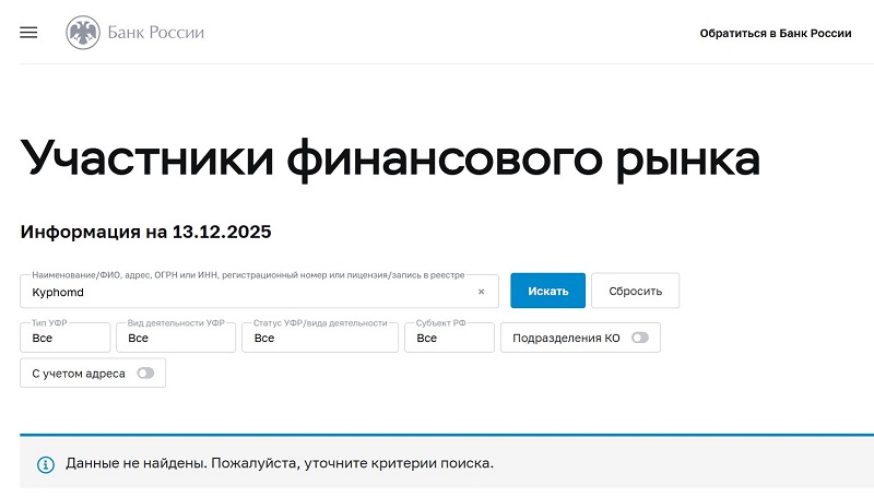 Обман брокером Kyphomd: чем опасна компания для потенциальных инвесторов