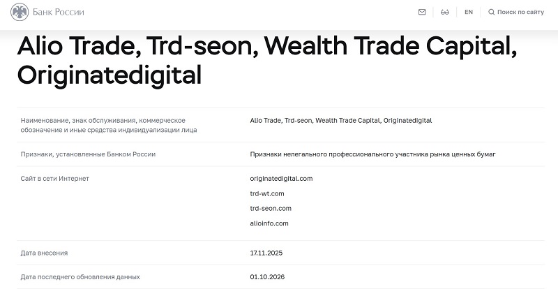 Чем опасен брокер OriginateDigital: мнения клиентов платформы и финансовых экспертов