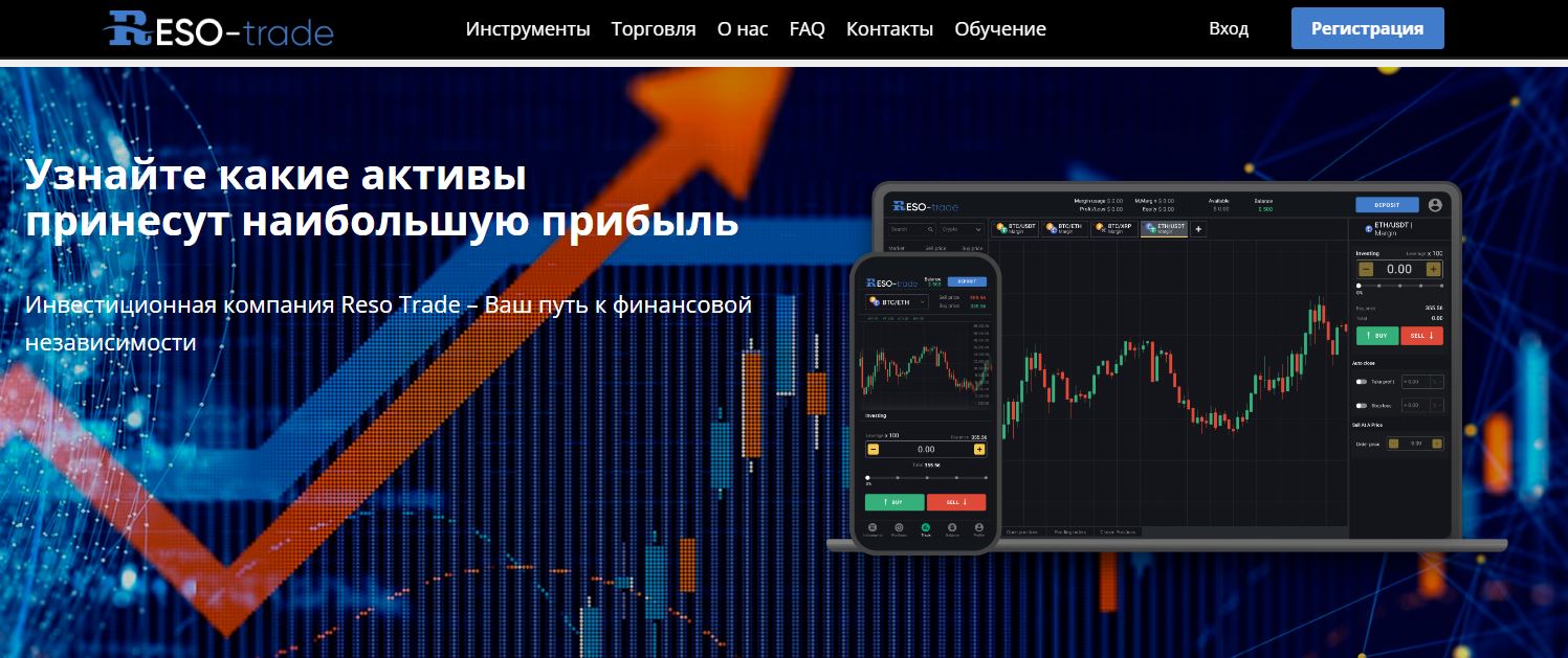 Reso Trade – отзывы о заработке и выводе денег