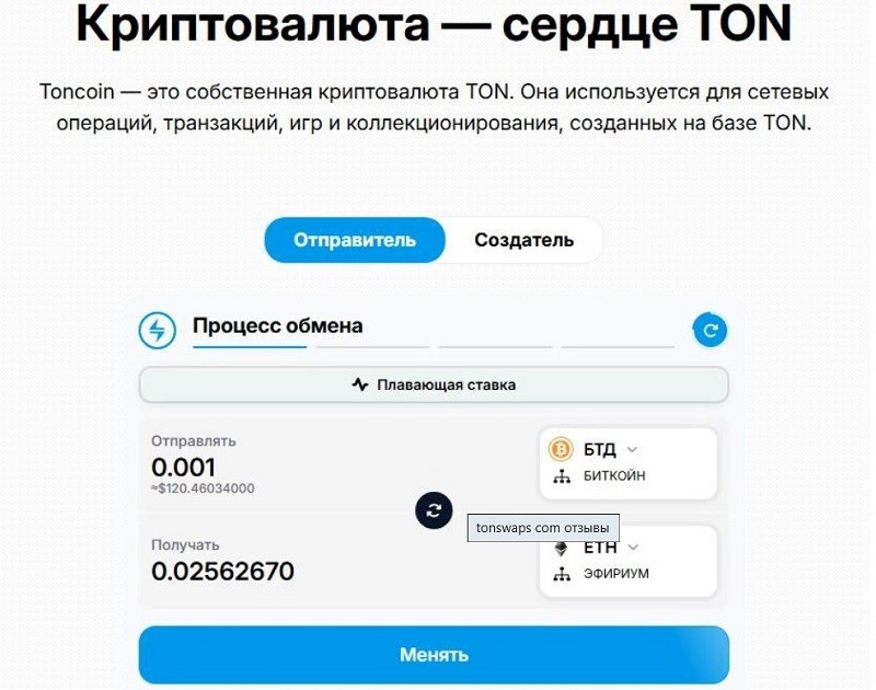 Tonswaps