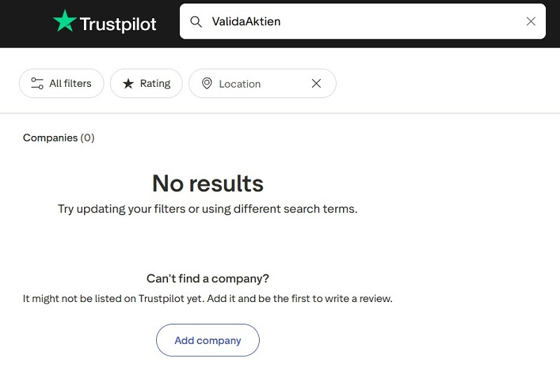 Valida Aktien: брокер-мошенник, не оставляющий клиентам шансов вернуть инвестиции