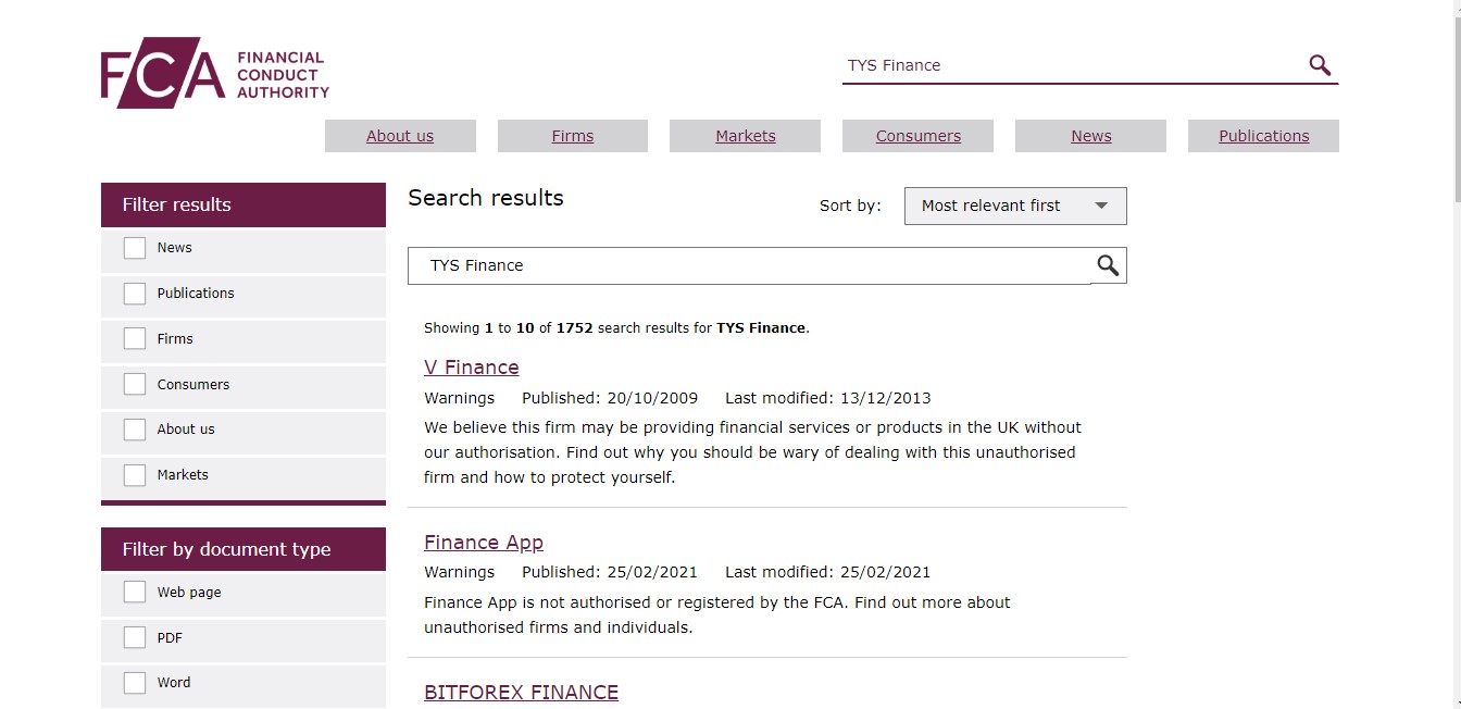 Предупреждаем! Компания TYS Finance обманывает клиентов и ничего не выплачивает!