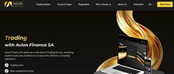 Aclon Finance — развод трейдеров на деньги под маской швейцарского брокера